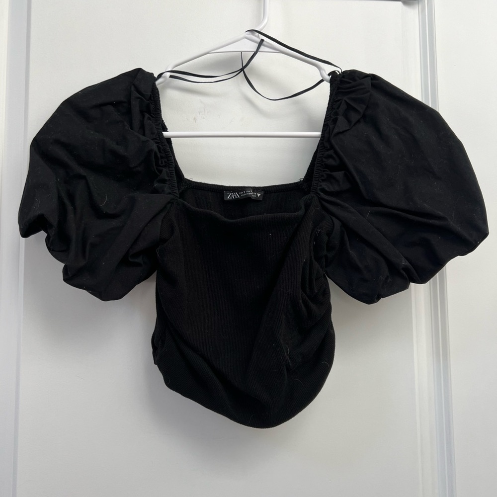 Zara Puff Sleeve Top